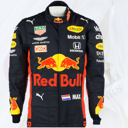 2019 Max Verstappen Mexico Red Bull Racing F1 Suit