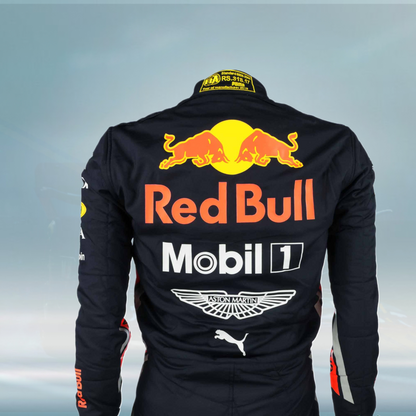 2019 Max Verstappen Mexico Race Used Red Bull Racing F1 Suit