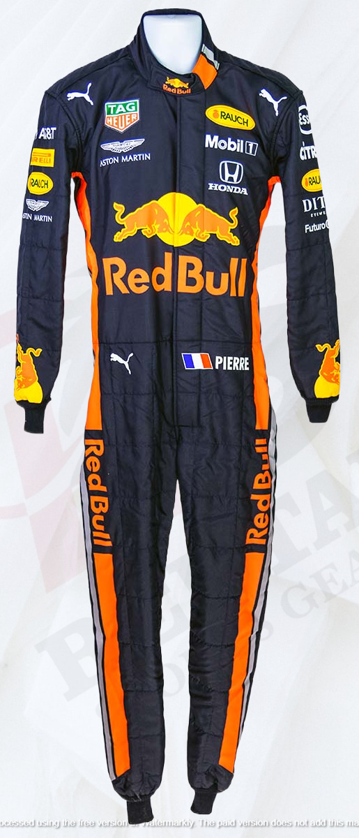 2019 Pierre Gasly Race Red Bull Racing F1 Suit