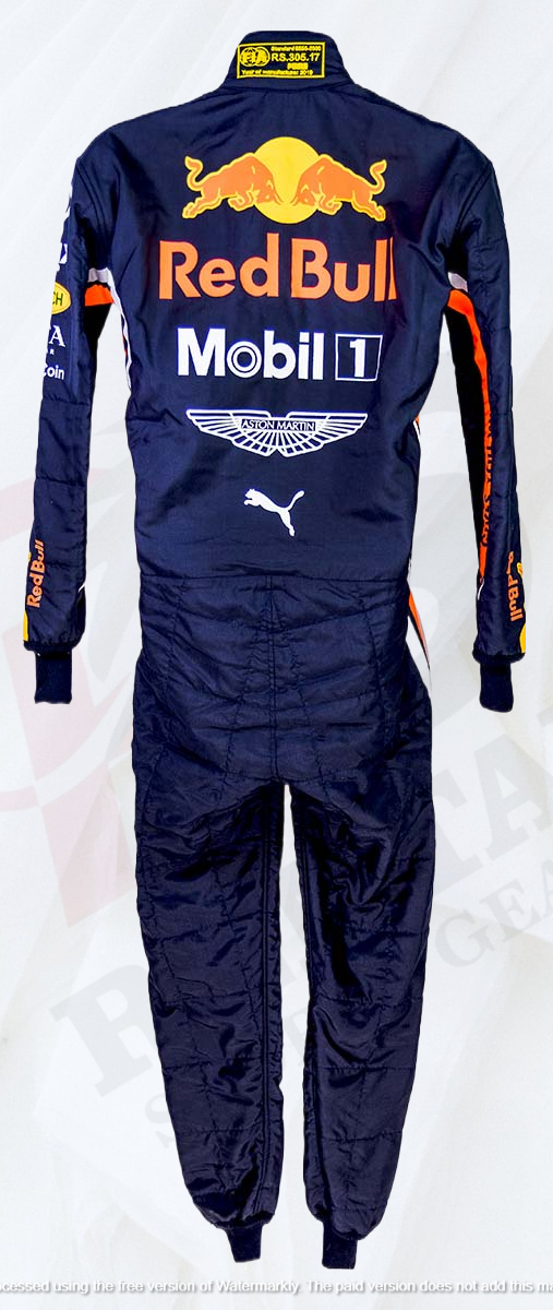 2019 Pierre Gasly Race Red Bull Racing F1 Suit
