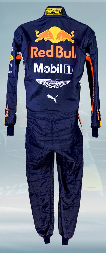 2019 Pierre Gasly Race Used Red Bull Racing F1 Suit
