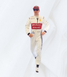 2019 Kimi Raikkonen Alfa Romeo Racing suit F1 Azerbaijan GP