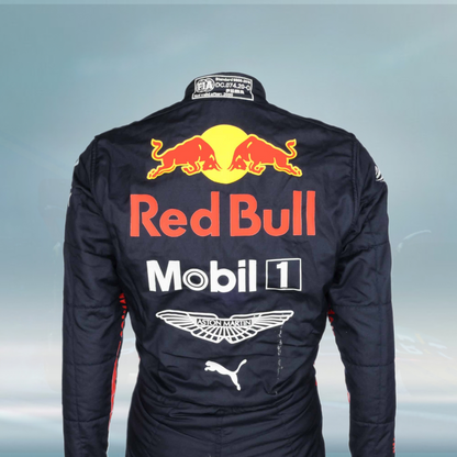 2020 Max Verstappen Tuscan GP Used Red Bull Racing F1 Suit