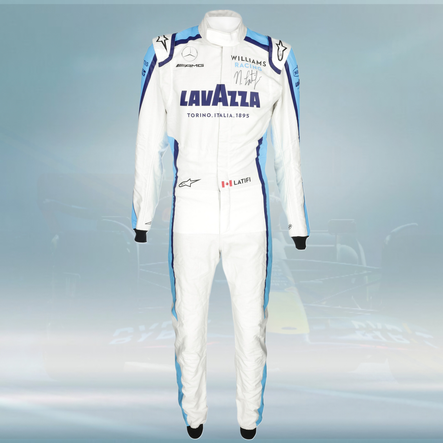 2020 Nicholas Latifi Race Williams F1 Suit