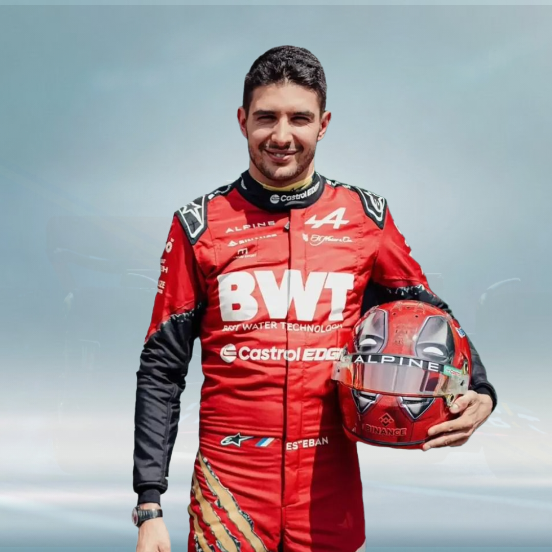Esteban Ocon BWT Team Alpine 2024 BelgianGP Race Suit F1 - Rental Sports