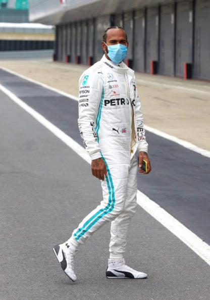 2020 Lewis Hamilton Preseason Mercedes AMG Puma F1 Boots