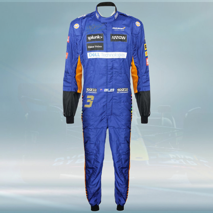 2021 Daniel Ricciardo Official McLaren F1 Promo Suit