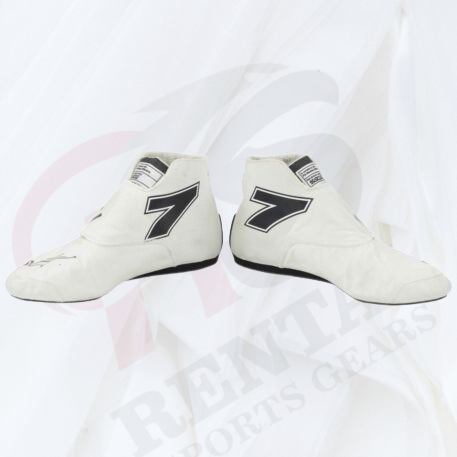 2021 Kimi Räikkönen Alfa Romeo Sauber Orlen Race Boots