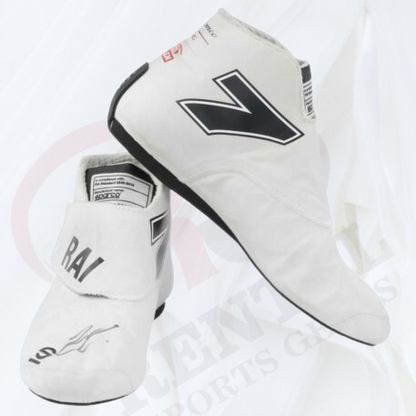 2021 Kimi Räikkönen Alfa Romeo Sauber Orlen Race Boots