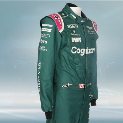 2021 Lance Stroll Race Aston Martin F1 Suit