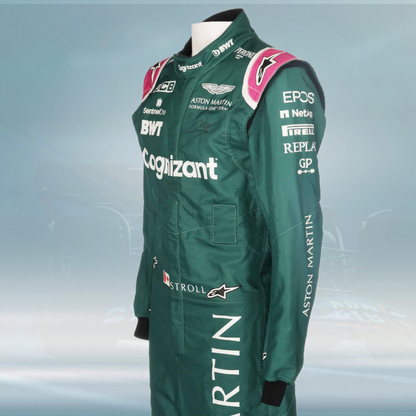 2021 Lance Stroll Race Aston Martin F1 Suit