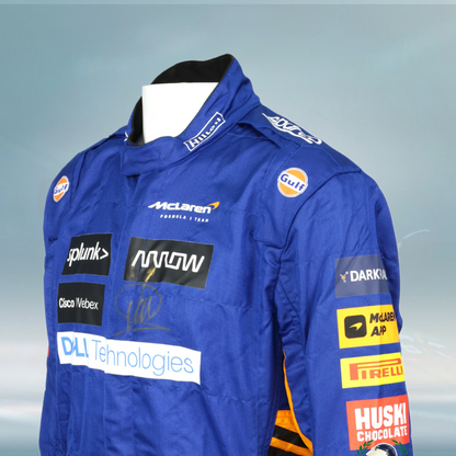 2021 Lando Norris Official McLaren F1 Promo Suit