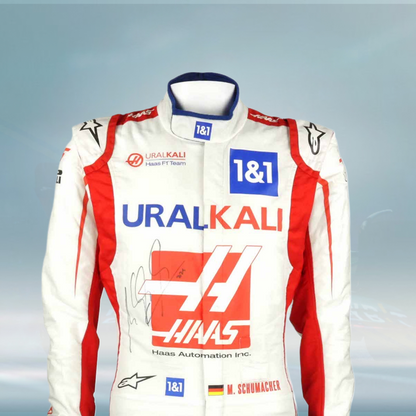 2021 Mick Schumacher Azerbaijan Race Haas F1 Suit