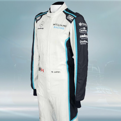 2021 Nicholas Latifi Race Williams Racing F1 Suit