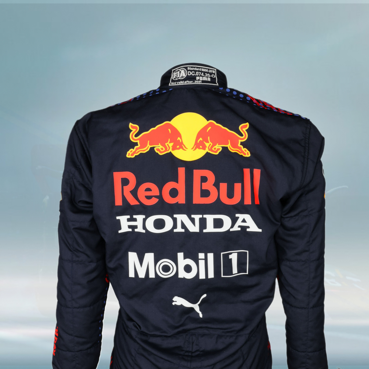 2021 Sergio Perez Race Worn Red Bull Racing F1 Suit