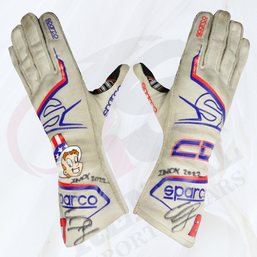 2022 Conor Daly Race Ed Carpenter Racing IndyCar Gloves - Rental Sports