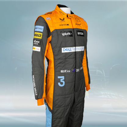 2022 Daniel Ricciardo Official Promo McLaren F1 Suit