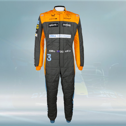 2022 Daniel Ricciardo Official Promo McLaren F1 Suit