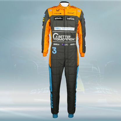 2022 Daniel Ricciardo Bahrain GP McLaren F1 Suit