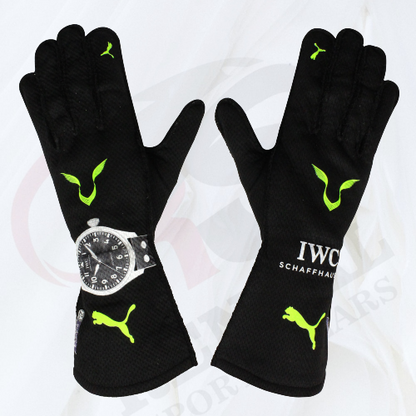 2022 Lewis Hamilton Race Mercedes AMG F1 Gloves Rental Sports