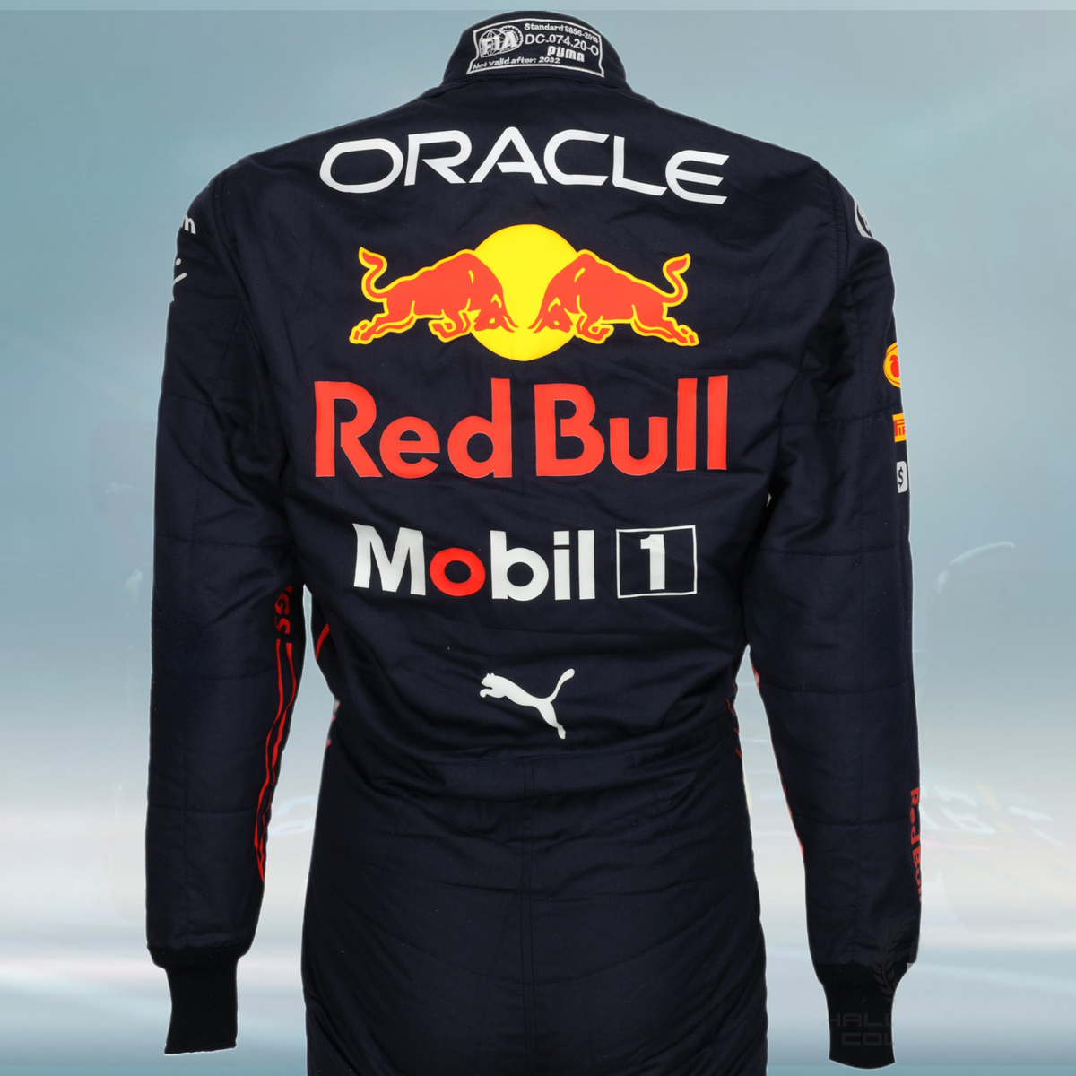 2022 Max Verstappen Barcelona 1st Test Used Red Bull Racing F1 Suit