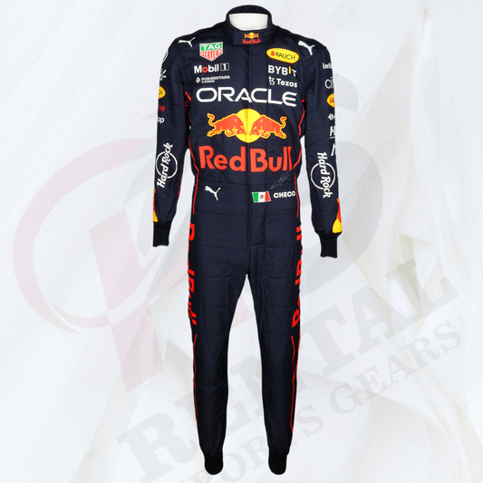 2022 Sergio Perez Red Bull Racing F1 Suit