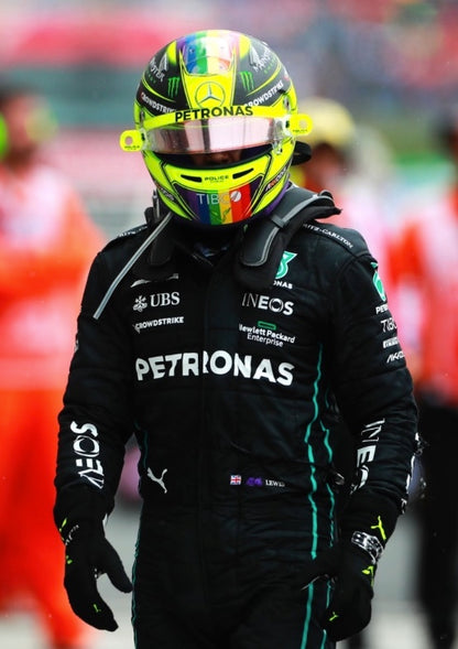 2022 Lewis Hamilton Race Mercedes AMG F1 Gloves