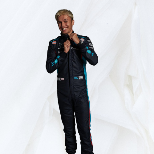 Logan Sargeant Willams Racing 2023 Suit Printed F1 Race Suit