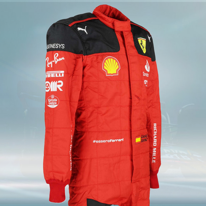 2023 Carlos Sainz Bahrain GP Scuderia Ferrari F1 Suit