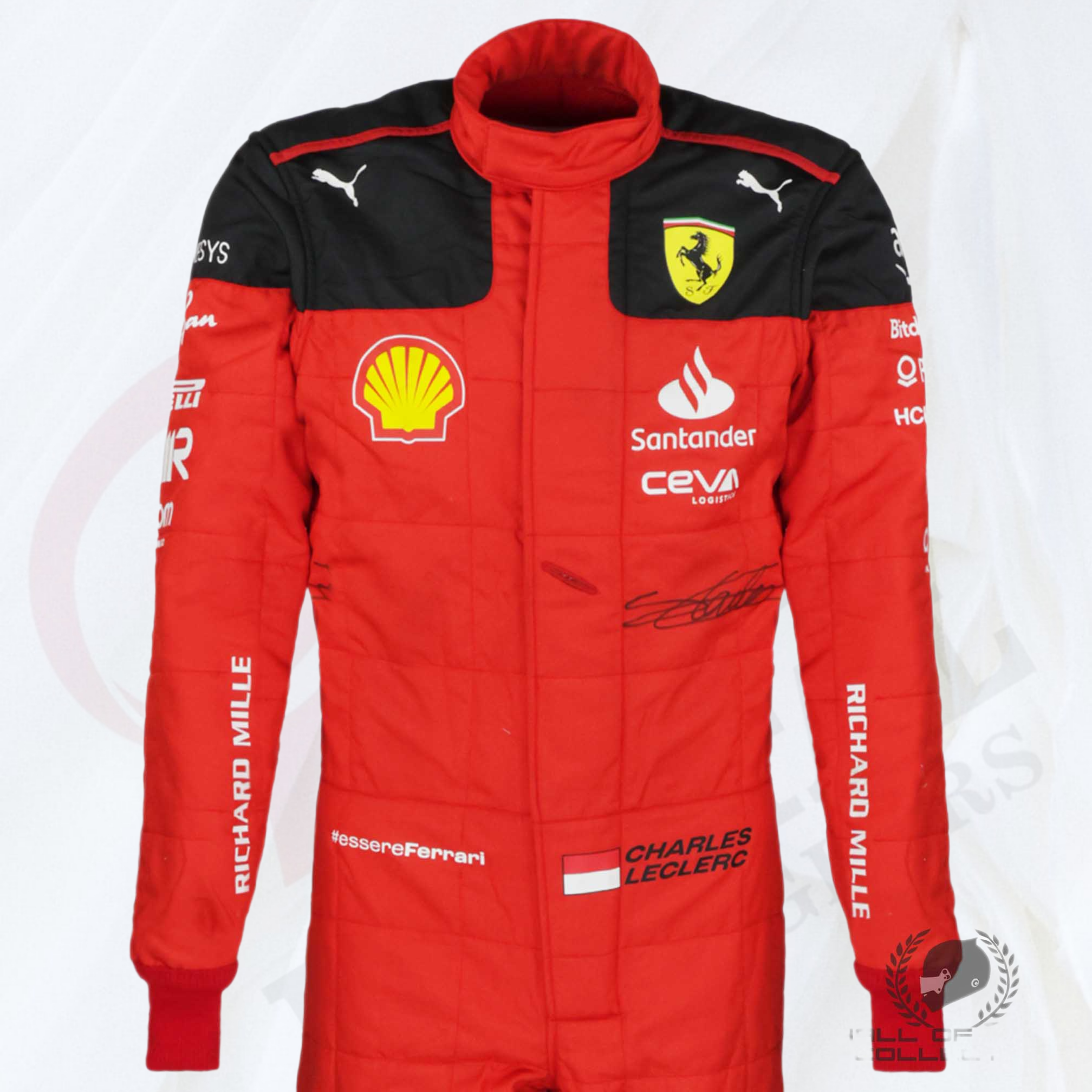 2023 Charles Leclerc Race Scuderia Ferrari F1 Suit