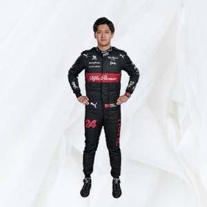 Guanyu Zhou Alfa Romeo 2023 Suit Printed F1 Race Suit