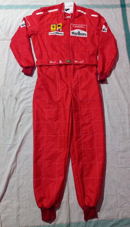 Nigel Mansell Marlboro 1990 suit f1 race suit