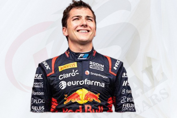 Enzo Fittipaldi 2023 F2 RedBull Racing Suit Rodin Carlin