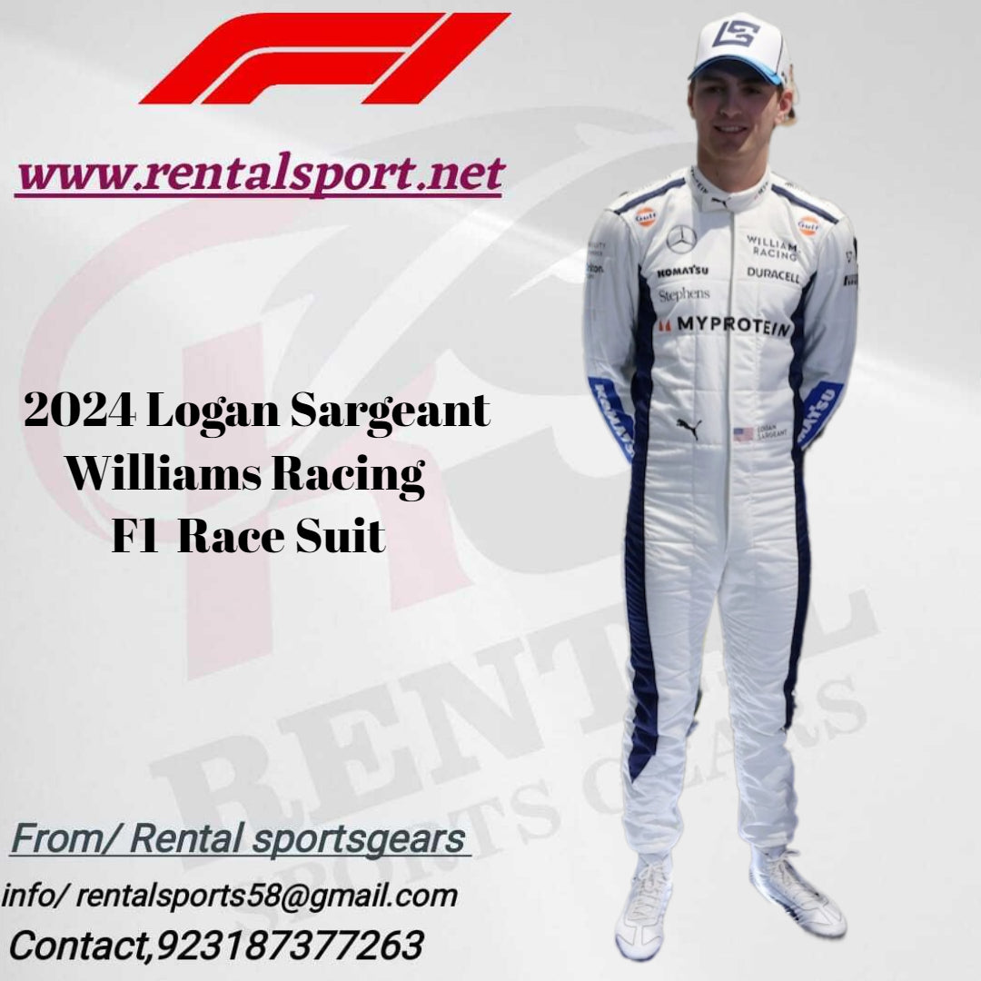 F1 Logan Sargeant 2024 Williams Racing Race Suit