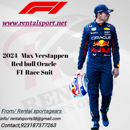 F1 2024 Max Verstappen Redbull Oracle Race suit