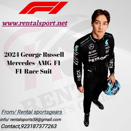 George Russell 2024 Mercedes-AMG F1 Replica Race Suit