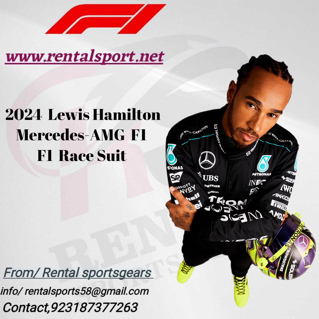 2024 Lewis Hamilton Mercedes-AMG Petronas F1 Replica Race Suit – Rental ...