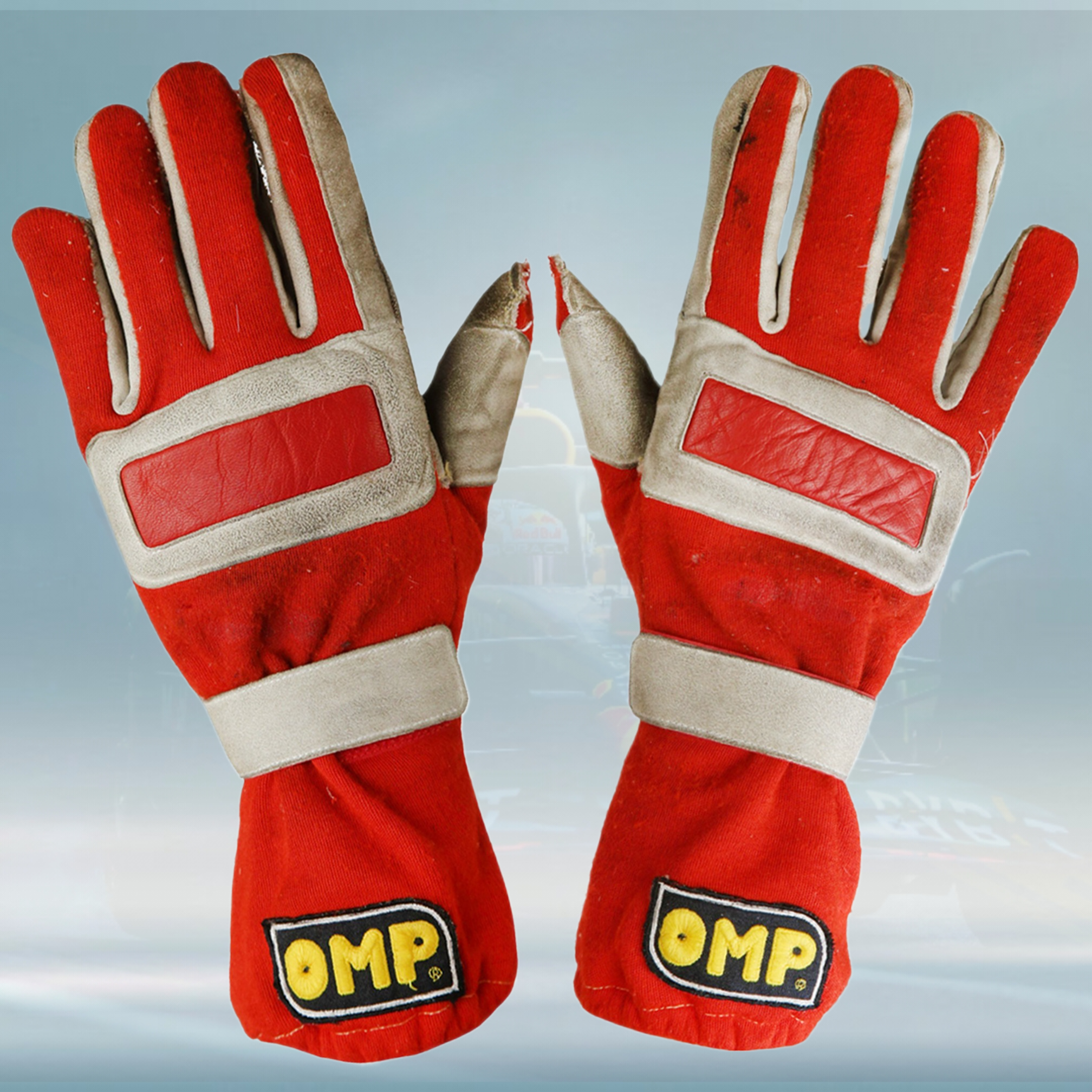 1996 Michael Schumacher German GP Race Scuderia Ferrari F1 Gloves