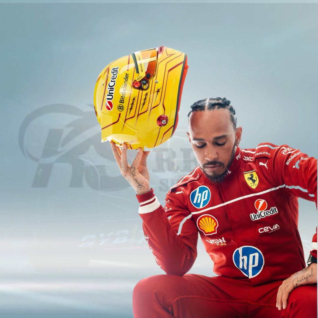 2025 Lewis Hamilton Scuderia Ferrari HP F1 Racing Suit