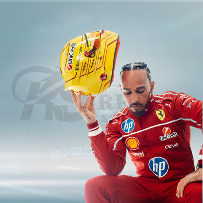 2025 Lewis Hamilton Scuderia Ferrari HP F1 Racing Suit