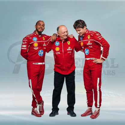 Charles Leclerc 2025 Scuderia Ferrari HP F1 Racing Suit