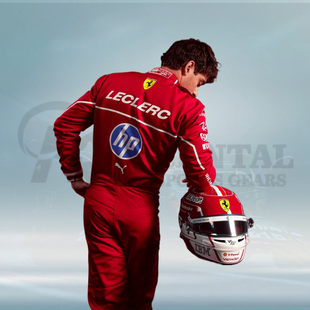 Charles Leclerc 2025 Scuderia Ferrari HP F1 Racing Suit