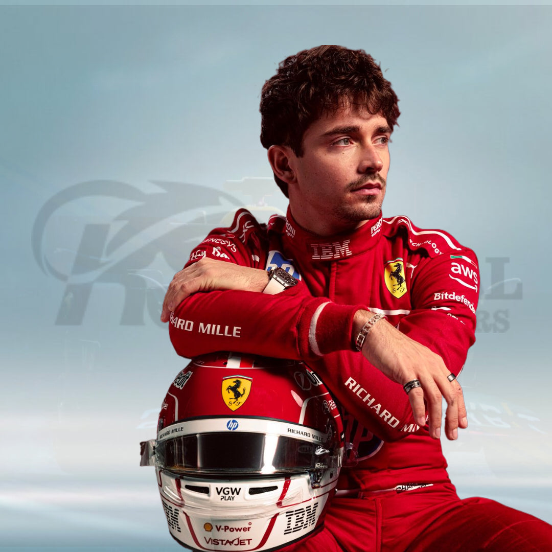 Charles Leclerc 2025 Scuderia Ferrari HP F1 Racing Suit