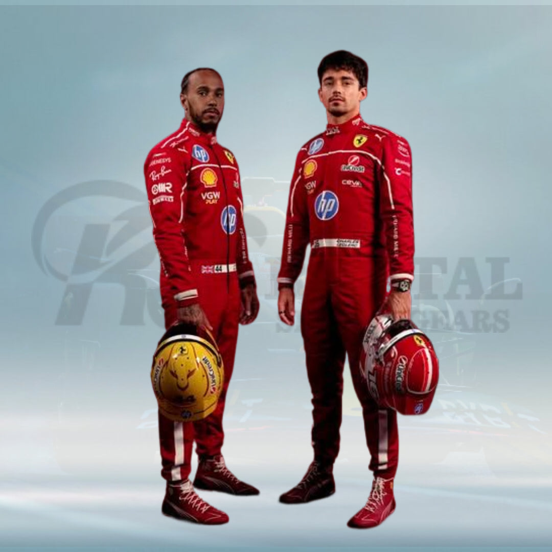 2025 Scuderia Ferrari HP Formula one Racing Suit - Rental Sports