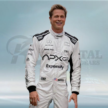 Brad Pitt Formula one Movie Apx GP Suit