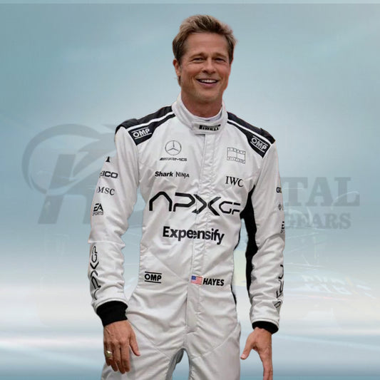 Brad Pitt Formula one Movie Apx GP Suit