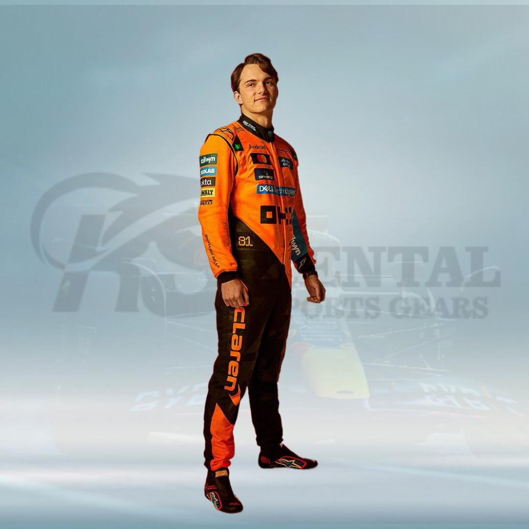 2025 Oscar Piastri McLaren F1 Team Racing Suit - Rental Sports