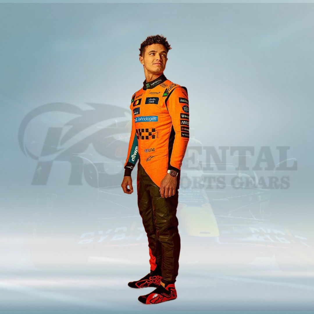 Lando Norris 2025 McLaren F1 Team Racing Suit - Rental Sports