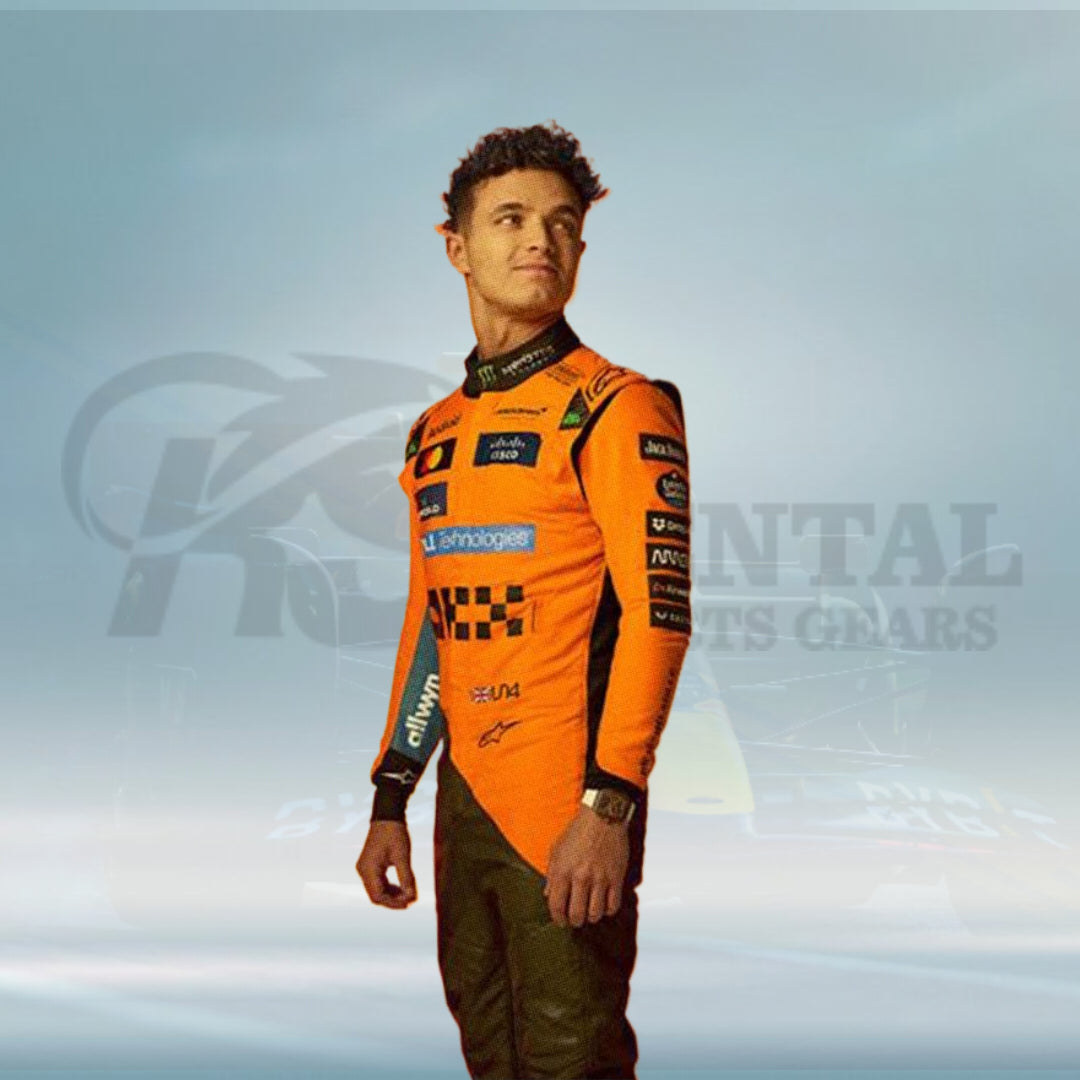 Lando Norris 2025 McLaren F1 Team Racing Suit - Rental Sports