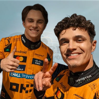 Lando Norris 2025 McLaren F1 Team Racing Suit - Rental Sports